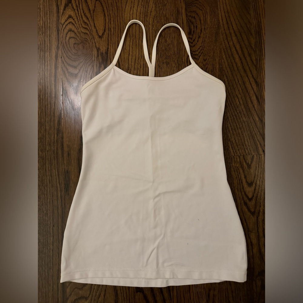 lululemon Power Y-Back Tank in White
